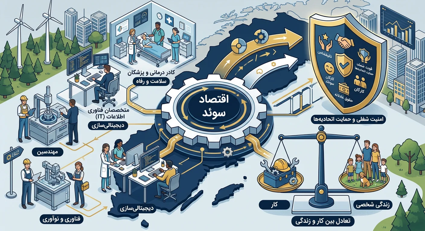 اقتصاد و بازار کار سوئد
