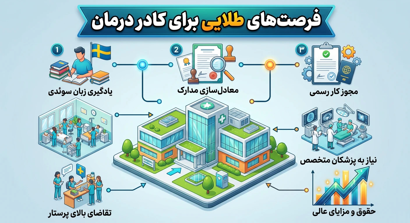 رصتی طلایی برای کادر درمان